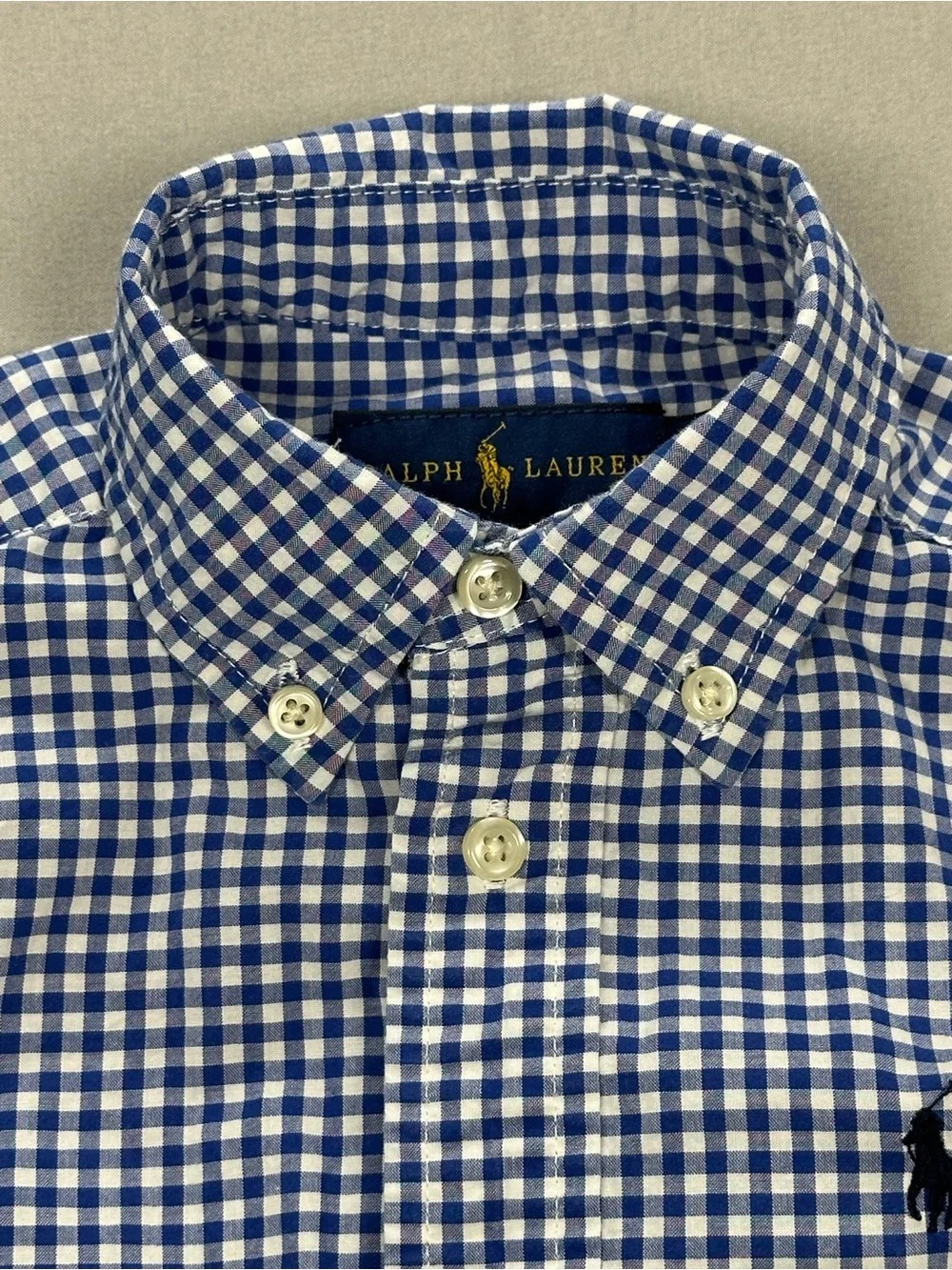 Polo Ralph Lauren Toddler Gingham Natural Stretch Button-Down Shirt - Boys 3/3T